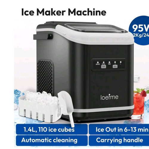 Countertop ice maker 95w - ice,