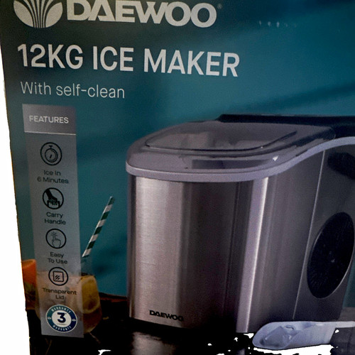 Daewoo 12kg countertop ice - daewoo,