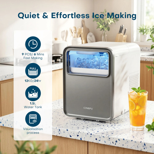 Countertop ice maker - countertop,