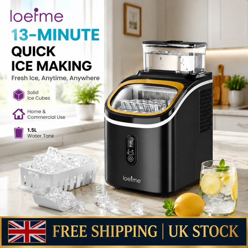 Loefme ice maker 15kg - ice,