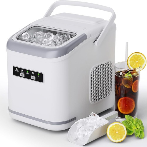 Ice maker scoop basket - maker, w/