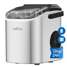 LOEFME Ice Maker w/ Ice Scoop