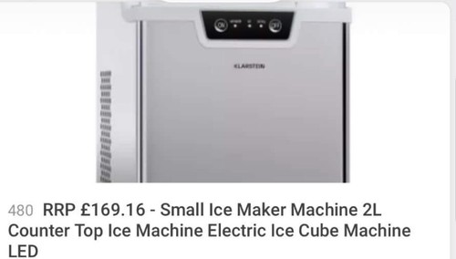 Klarstein countertop ice maker - countertop,